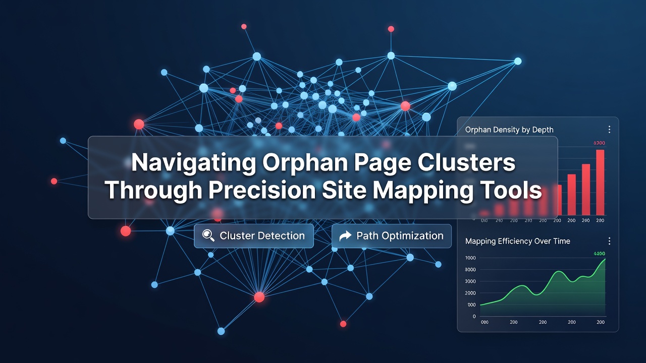 Navigating Orphan Page Clusters Through Precision Site Mapping Tools
